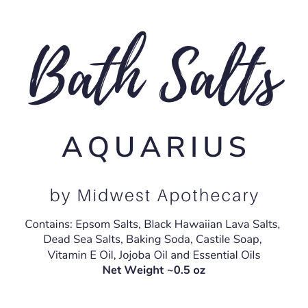 Bath Salt Packets | Zodiac Collection