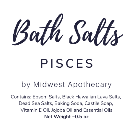 Bath Salt Packets | Zodiac Collection