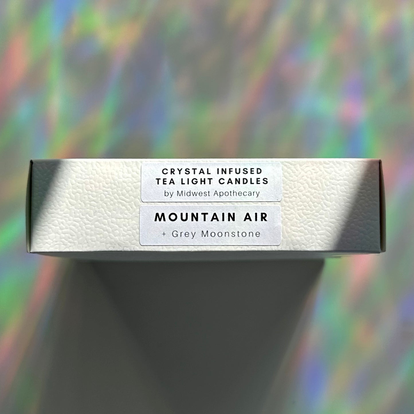 XL Crystal Infused Tea Light Candles | Mountain Air Scent