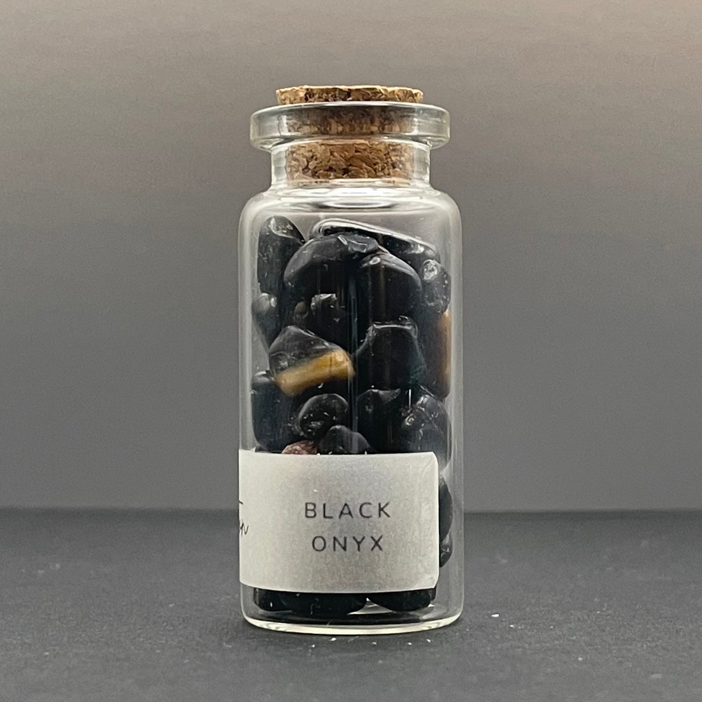 Protection | Black Onyx Crystal Chips 10ml Vial